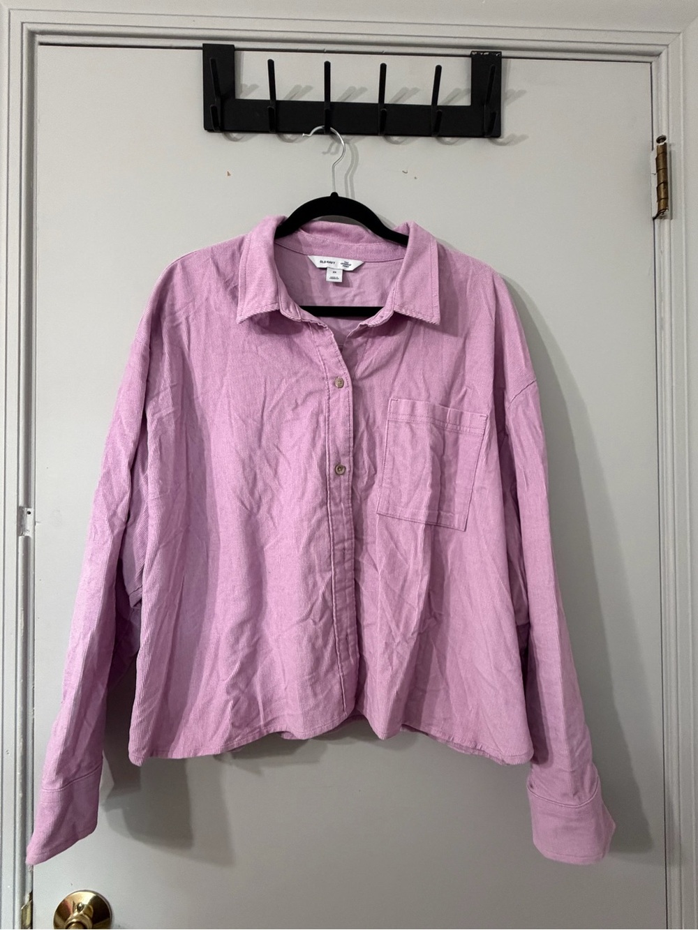 Old Navy Lavender Button-Down Shirt
